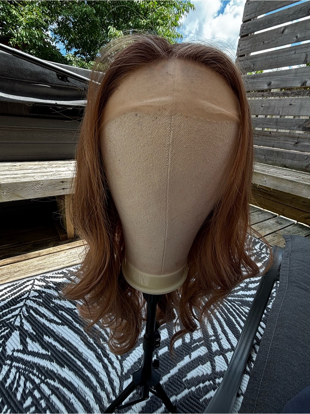 CSC NWT JETTA Luxury Large Brown Lace Front Wig for Women - Natural Medium Brown